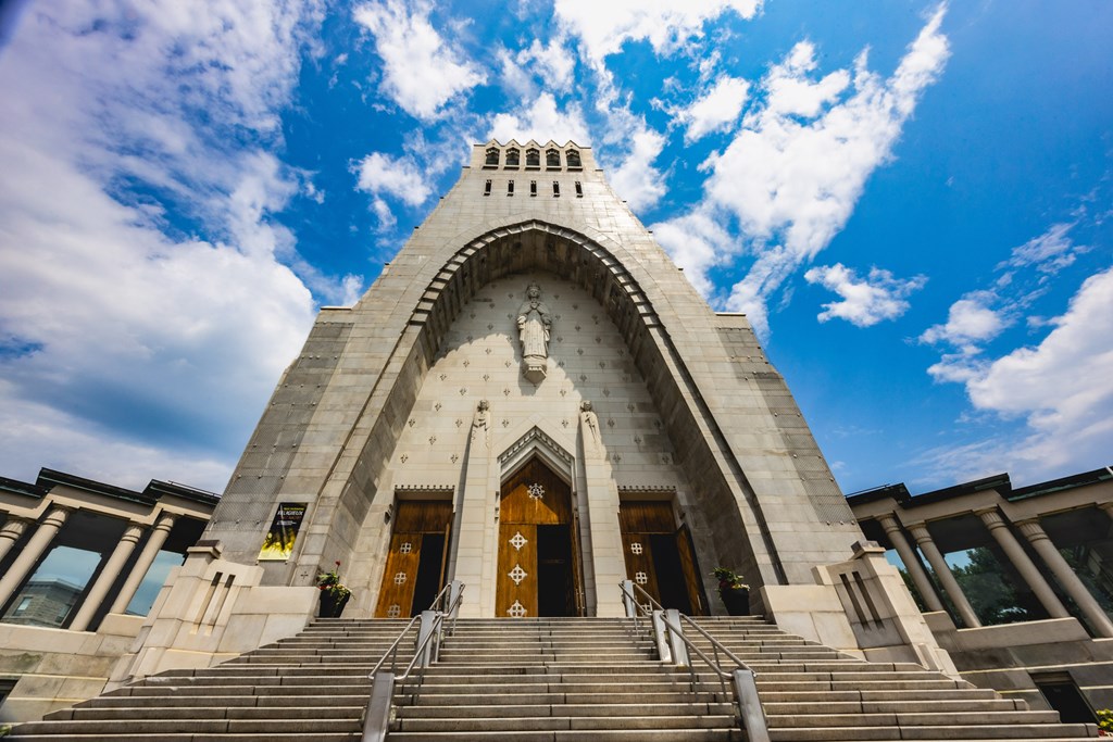 Shrine of Our Lady of the Cape: Entrance of the Basilica
