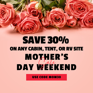30% Off Any Site Mother's Day Weekend 2026